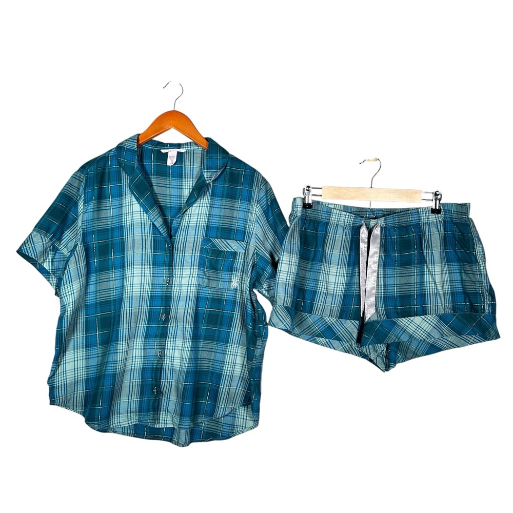 VICTORIA’S SECRET Matching Plaid Pajama Set - Picture 2 of 9